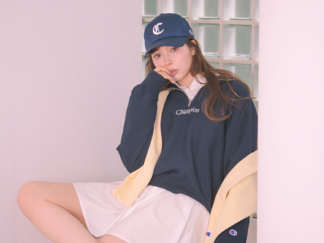 Championの代表的なアイテムをFRAY I.Dの女性らしいデザインに落とし込んだコレクション発売。